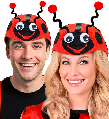 Felt Ladybug Cap