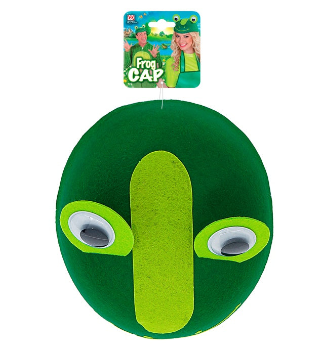 Felt Frog Cap