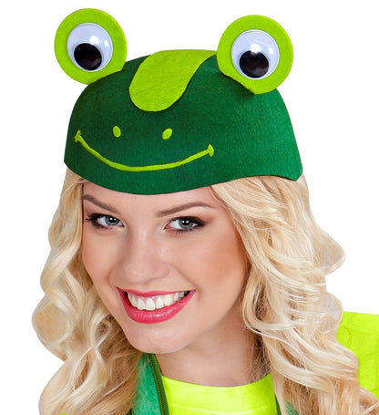 Felt Frog Cap