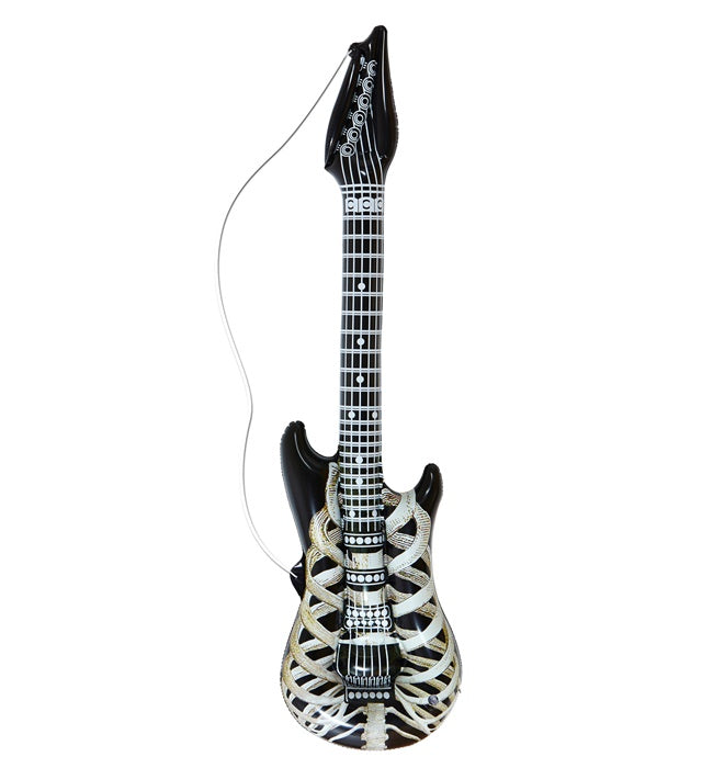 Inflatable Skeleton Guitar 105 Cm