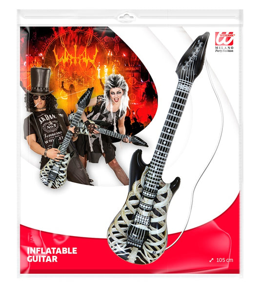 Inflatable Skeleton Guitar 105 Cm
