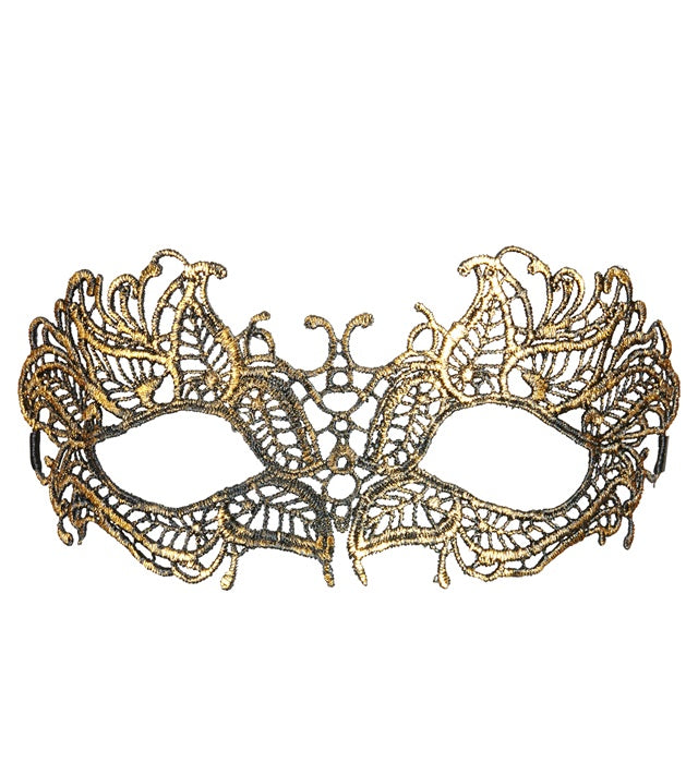 Antique Gold Lace Eyemask