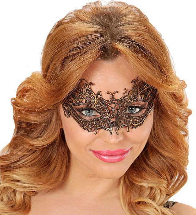 Antique Gold Lace Eyemask
