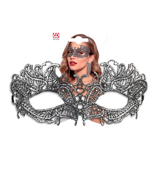 Antique Silver Lace Eyemask