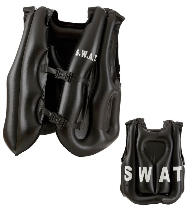 Inflatable S.W.A.T. Bulletproof Vest Adult Size