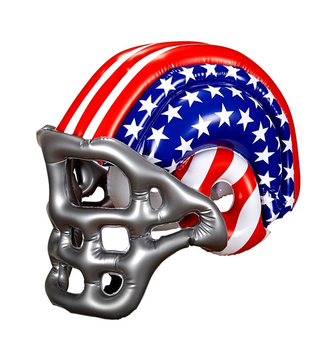 Inflatable Stars & Stripes American Football Helmet Adult Size