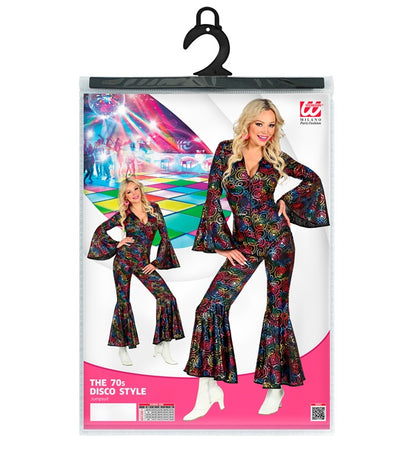 The 70S Disco Style  Jumpsuit 