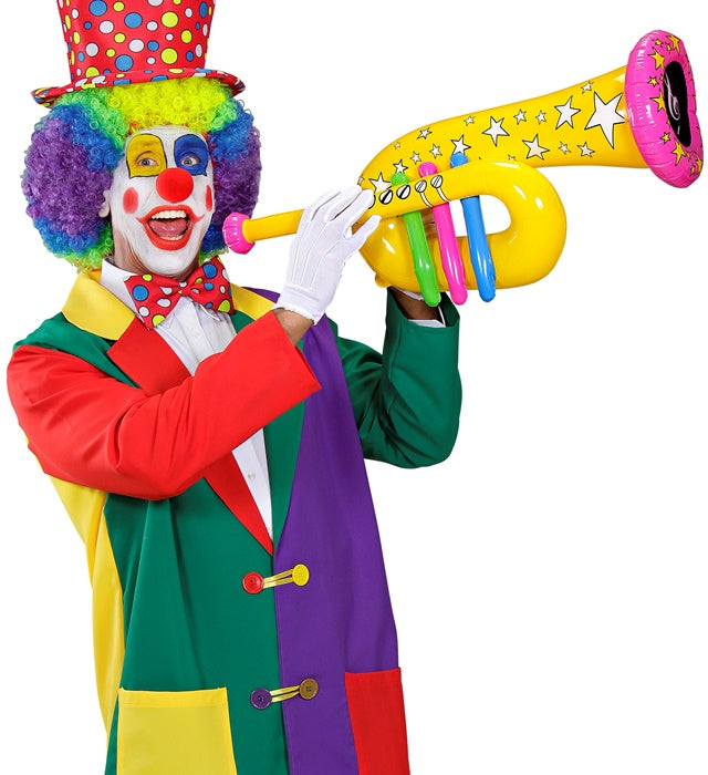 Yellow Inflatable Tuba 63 Cm
