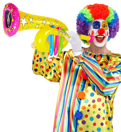 Yellow Inflatable Tuba 63 Cm