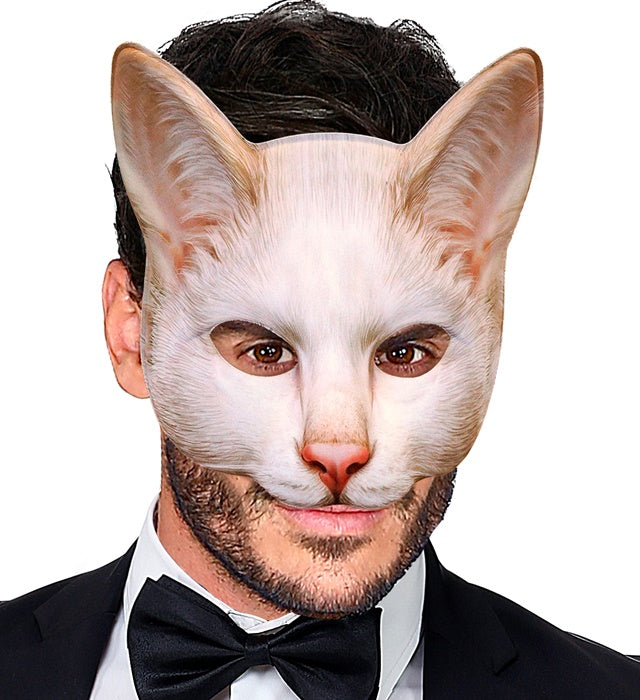 Cat Chinless Fabric Mask