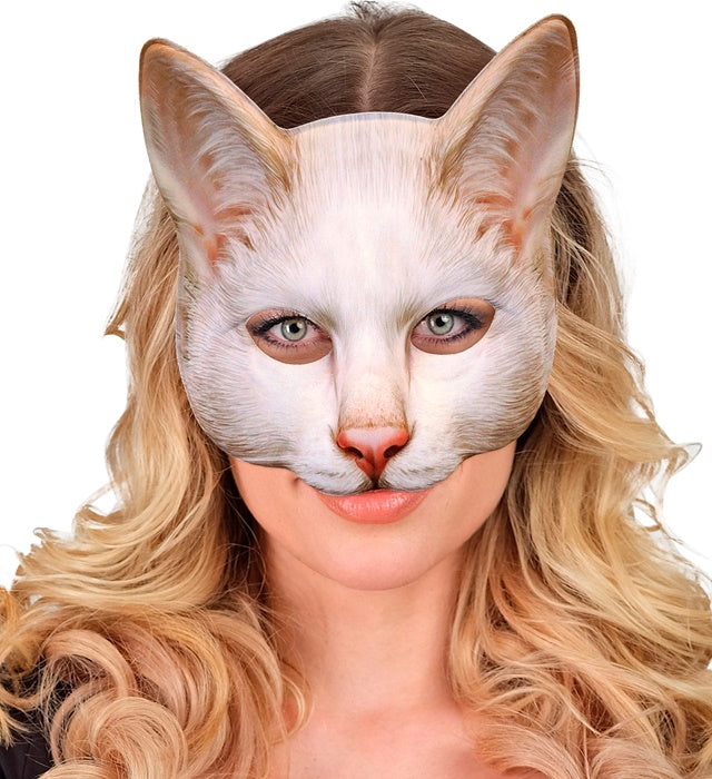 Cat Chinless Fabric Mask