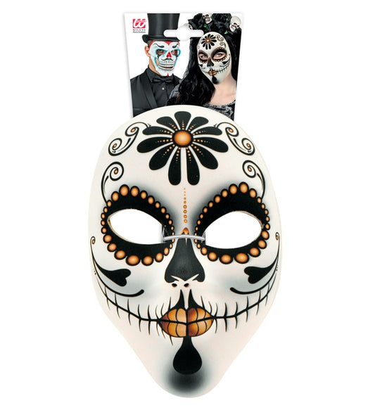 Señora Dia De Los Muertos Fabric Mask