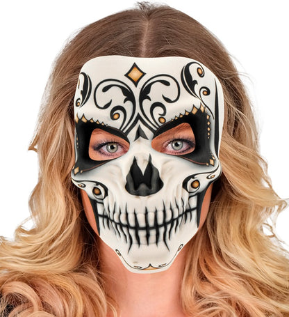 Señor Dia De Los Muertos Fabric Mask