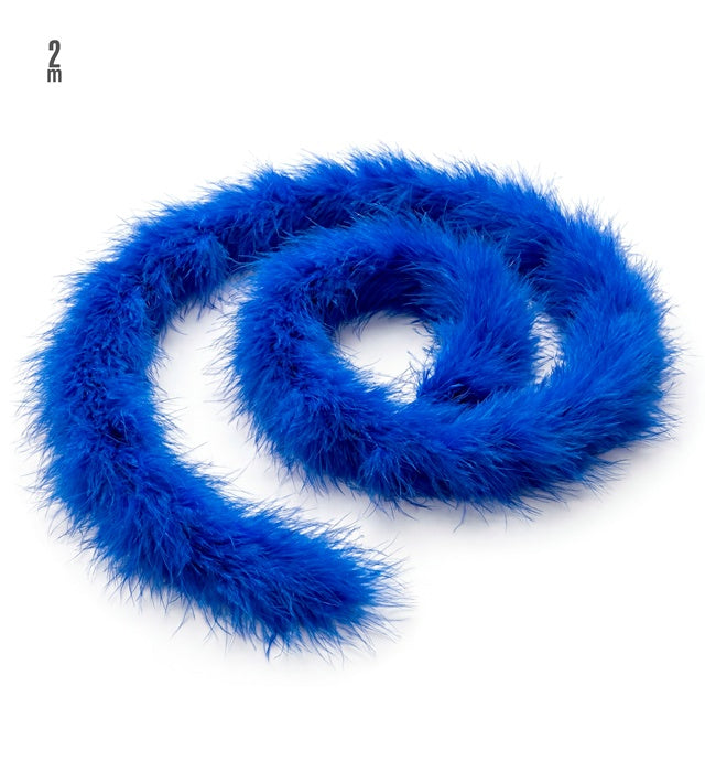 Decorative Marabou Blue - 2 M