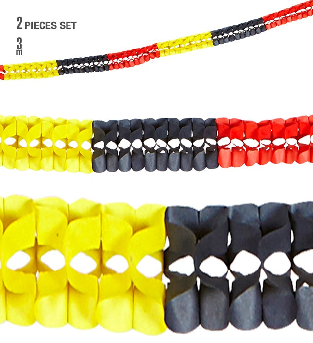 Set Of 2 Germany Boa Garlands 3 M- Ø 8 Cm