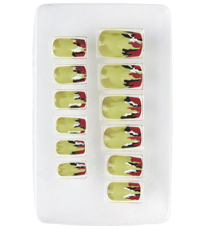 Set Of 12 Self-Adhesive Zombie Nails