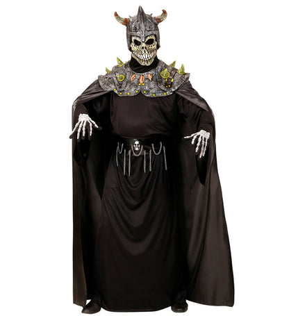Death Warlord Skull Mask With Armour & Cape