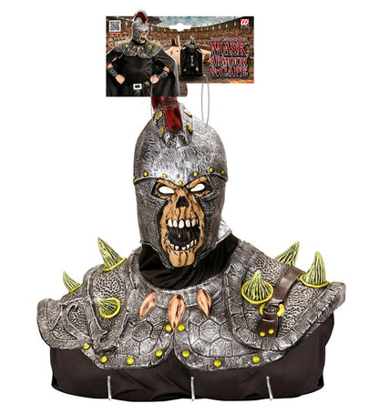 Roman Centurion Skull Mask With Armour & Cape