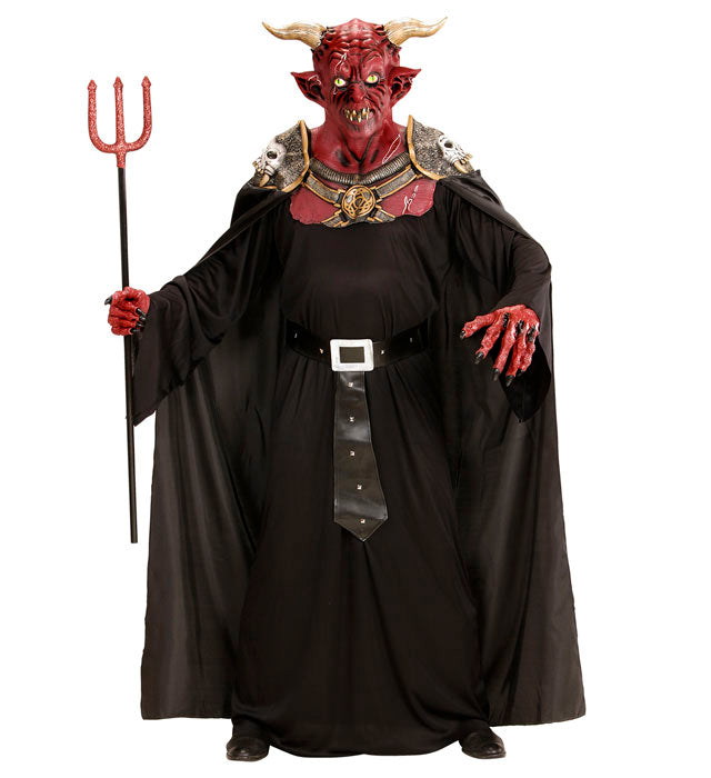 Inferno Warrior Devil Mask With Armour & Cape
