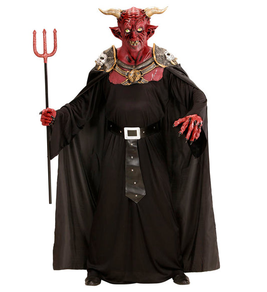 Inferno Warrior Devil Mask With Armour & Cape