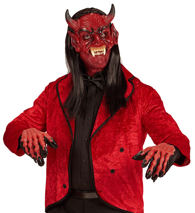 Chinless Devil Foam Latex Mask
