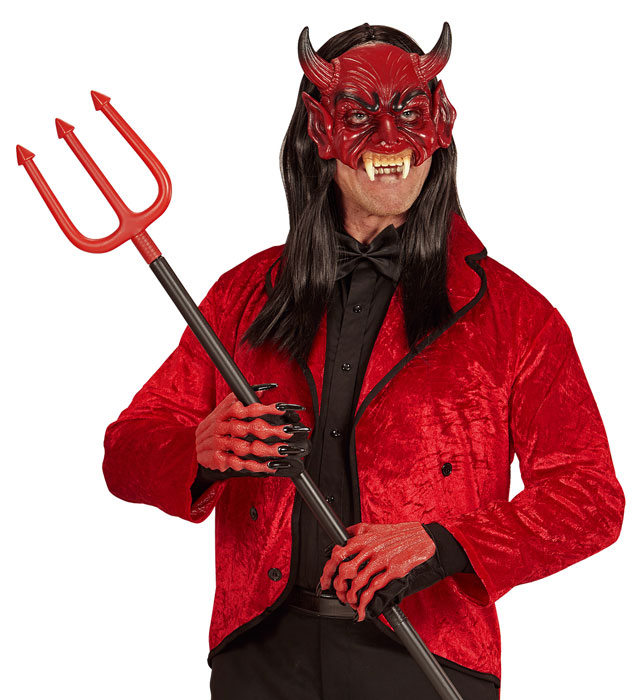 Chinless Devil Foam Latex Mask