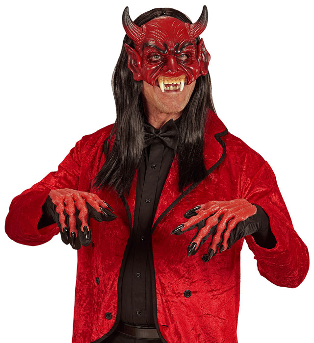 Chinless Devil Foam Latex Mask