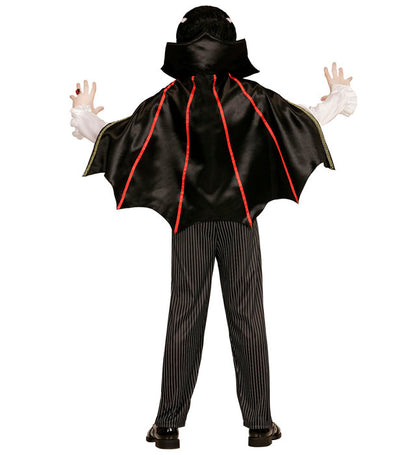 Vampire  Vest With Shirt And Jabot, Pants, Cape 