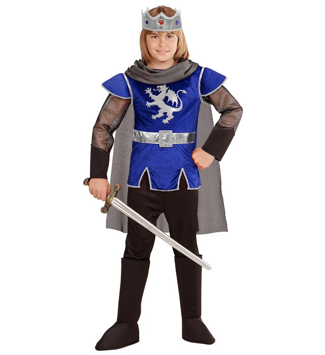 King Arthur  Coat, Pants, Boot Covers, Crown, Cape 