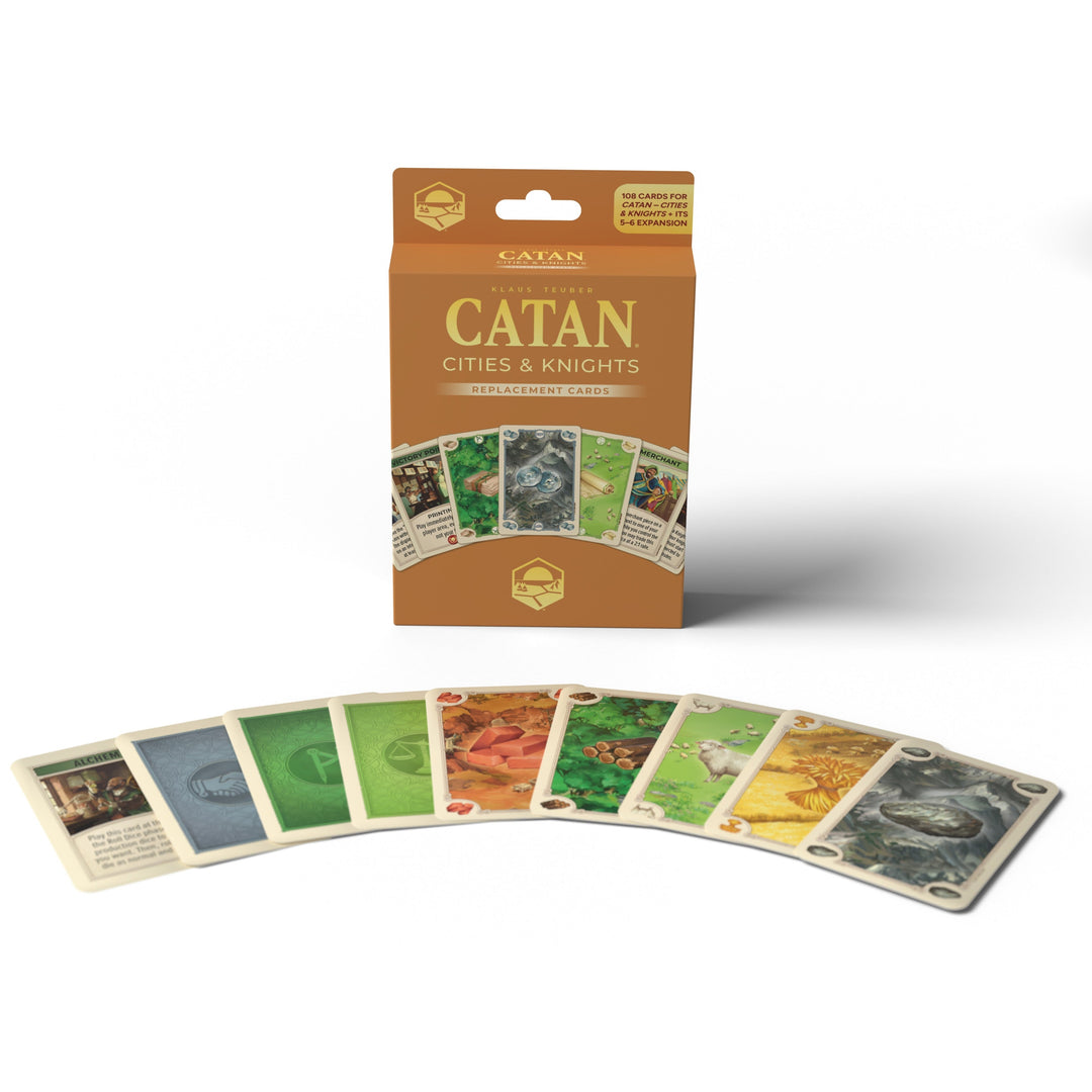 CATAN Cities and Knights Replacement Cards Pack 6th Edition Board Game by CATAN Studio
