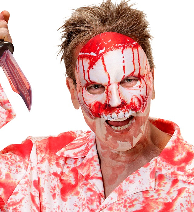 Chinless Bloody Psycho Fabric Mask