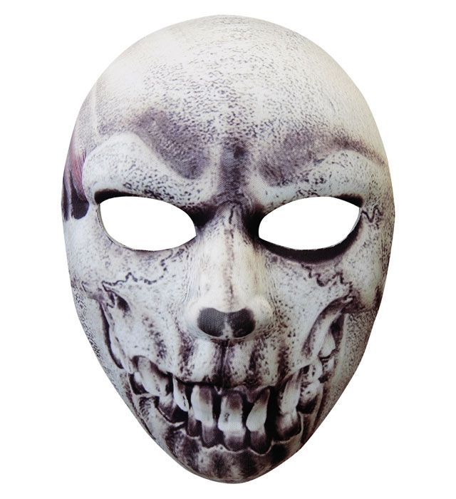 Skull Half Face Fabric Mask
