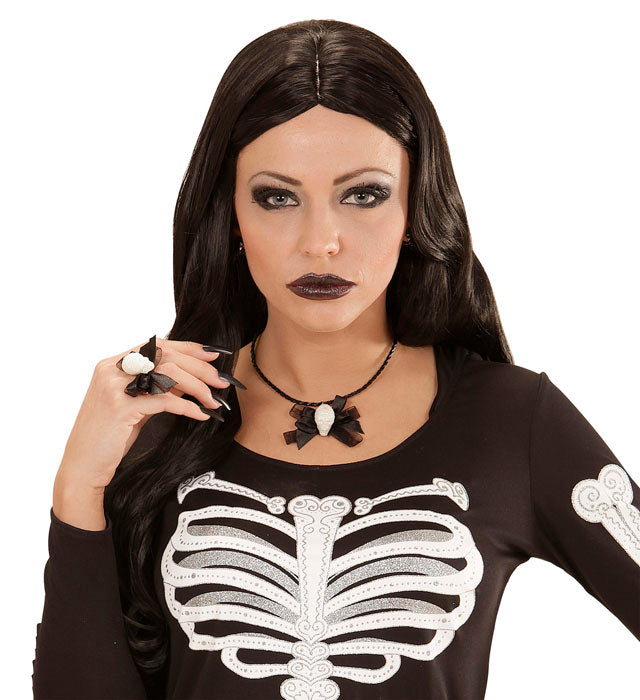  Skull & Bow Ring