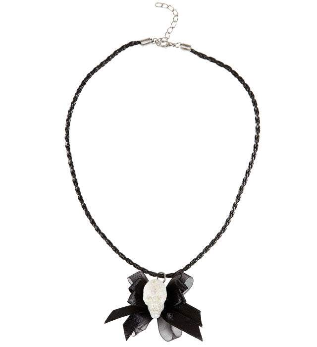  Skull & Bow Necklace