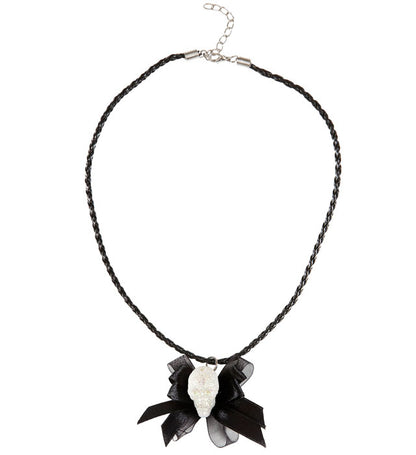  Skull & Bow Necklace