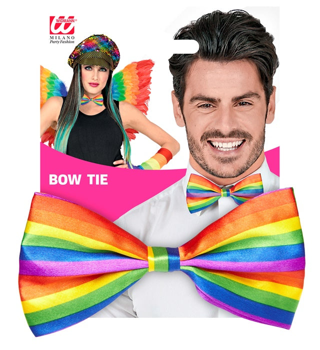 Rainbow Bow Tie
