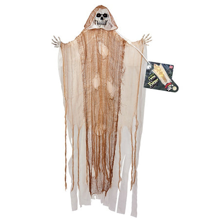Light-Up Grim Reaper With Red Led Light Eyes 170 Cm 