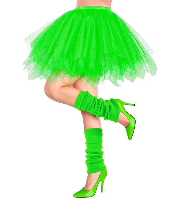 Leg Warmers Neon Green