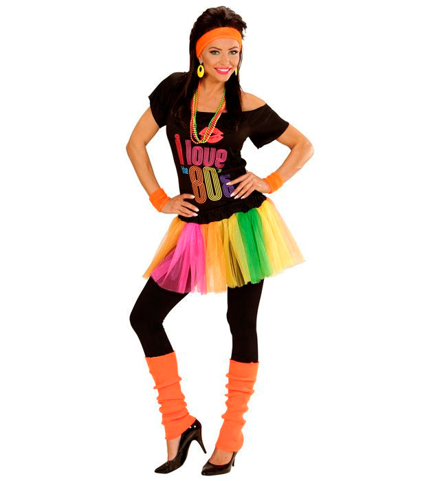 Leg Warmers Neon Orange