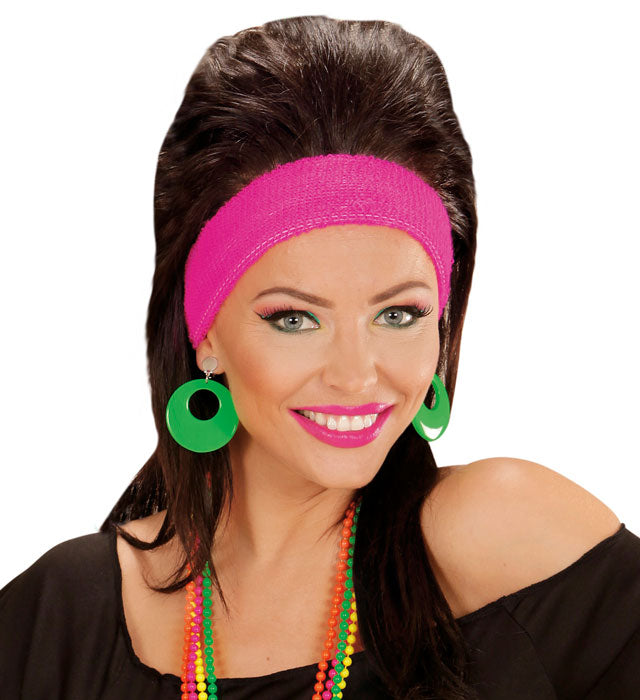 Pair Of Neon Green Earrings