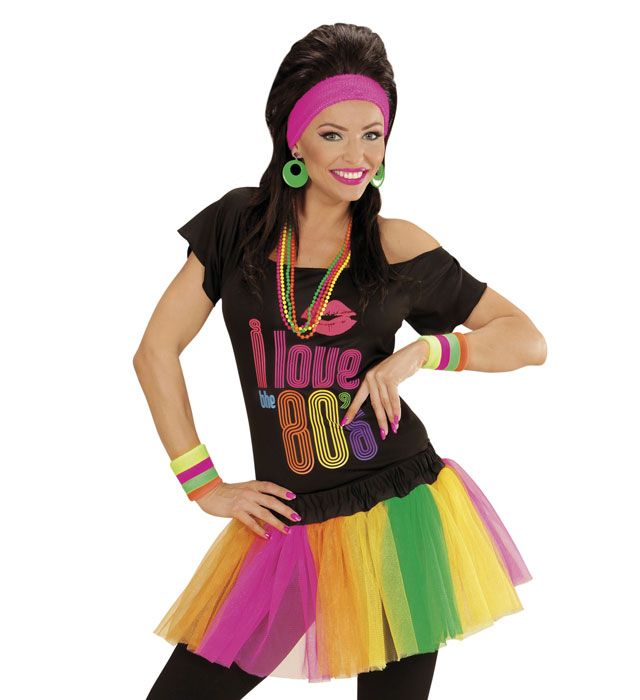 Multicolor Neon Tutu