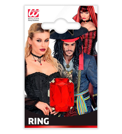 Red Gemstone Ring