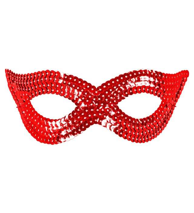 Red Sequin Eyemask
