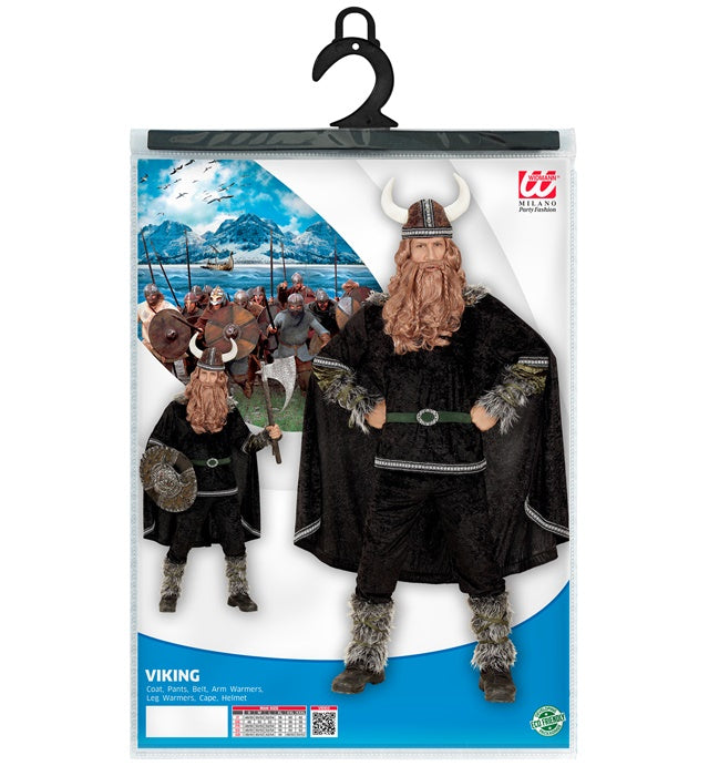 Viking  Coat, Pants, Belt, Arm Warmers, Leg Warmers, Cape, Helmet 