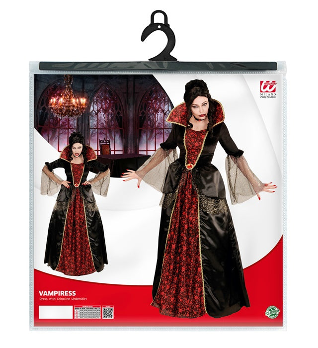 Vampiress  Dress With Crinoline Underskirt 