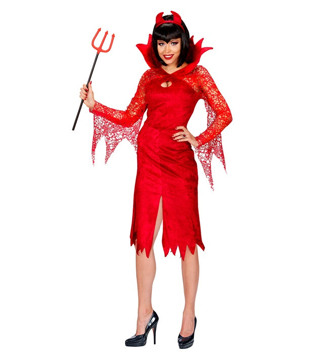 Diablesse  Dress, Horns 
