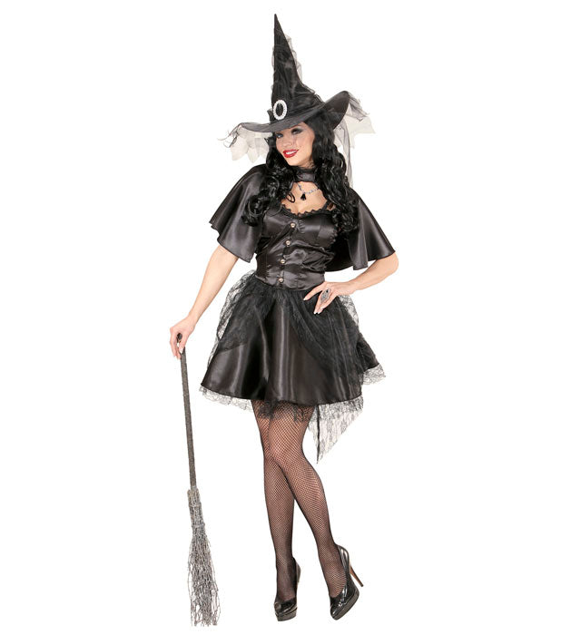 Witch  Dress, Capelet, Hat 