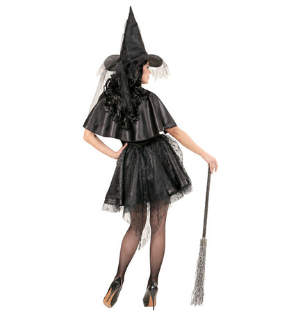 Witch  Dress, Capelet, Hat 