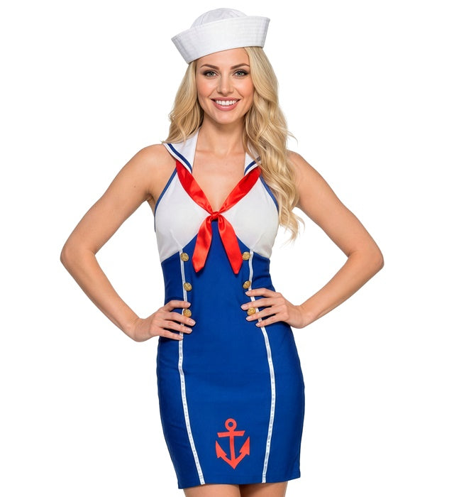 Sailor Girl  Dress, Hat 