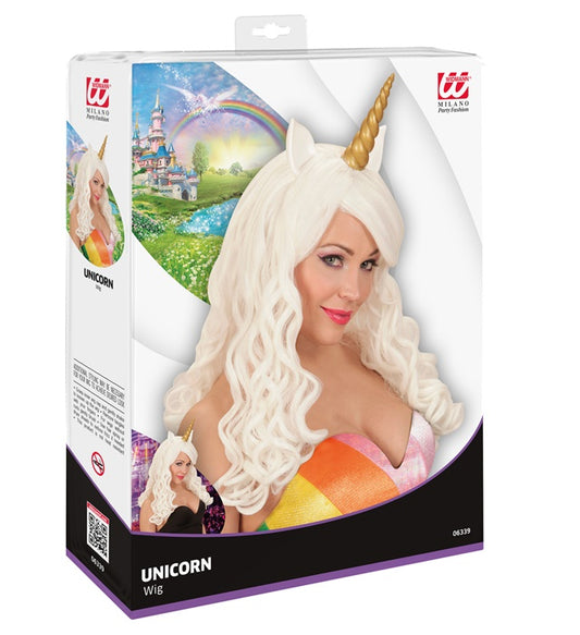 Unicorn Wig In Color Box